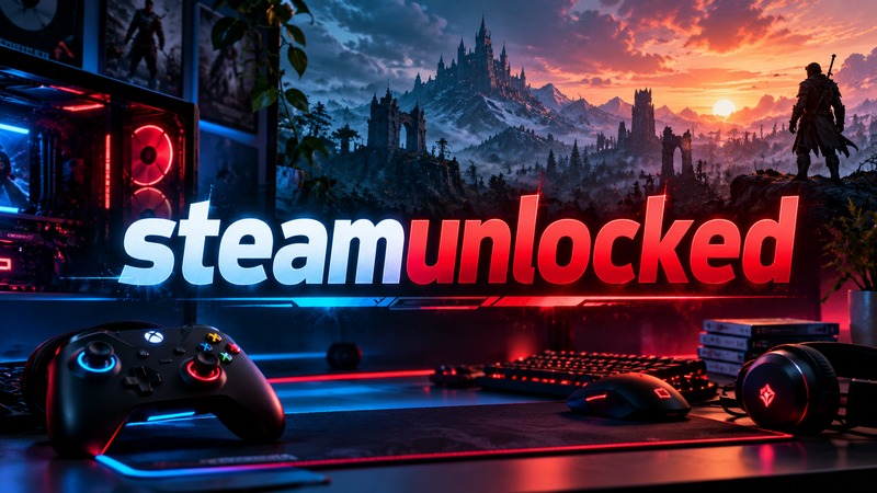 Steamunlocked free pre-installed PC games